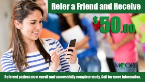 Refer a Friend for clinical trials